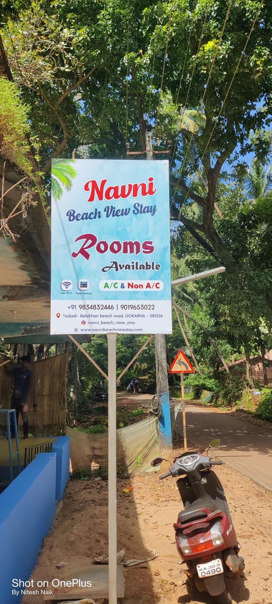 Navni Beach View Stay Gokarna  Exterior photo